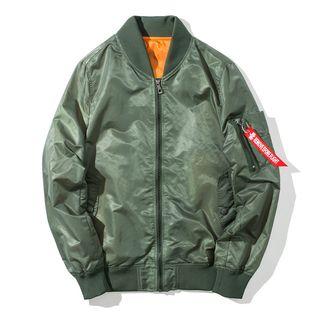 Side Pocket Bomber Jacket
