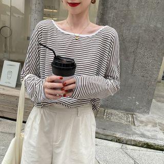 Striped Loose-fit Light Top