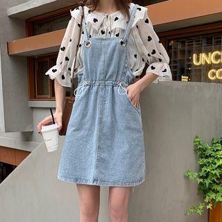 Denim Jumper Shorts / Jumper Dress