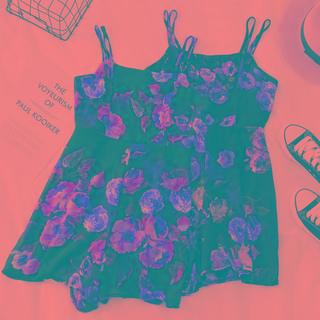 Floral Print Spaghetti Strap Romper