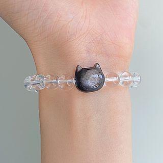 Cat Faux Gemstone Bracelet (various Designs)