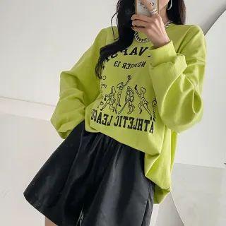 Illustrated Oversize Sweatshirt