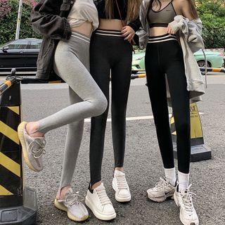 Striped High Waist Leggings