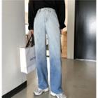 Gradient Wide-leg Jean