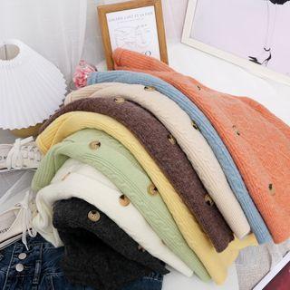 V-neck Plain Striped Vest