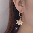 Rhinestone Acrylic Star Dangle Earring