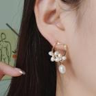 S925 Pearl Earrings  - One Size