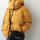 Detachable-hood Duck-down Puffer Jacket