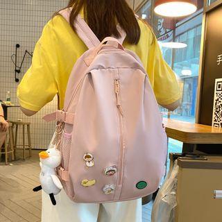 Set: Plain Backpack + Duck Charm