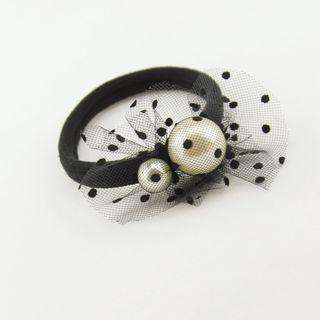 Faux Pearl Hair Tie As Shown In Figure - One Size