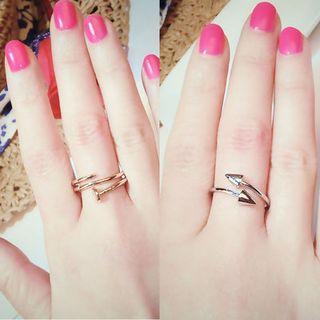 Screw / Spike Open Ring