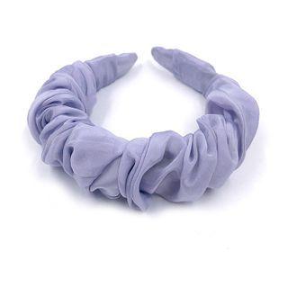 Plain Shirred Fabric Headband