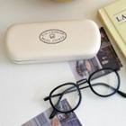 Dog Eyeglasses Case White - One Size