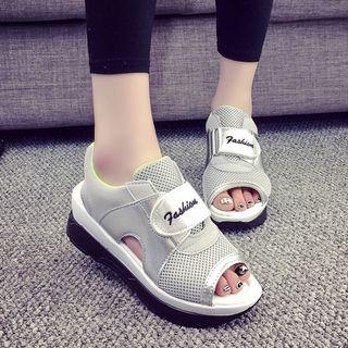 Velcro Cutout Sandals