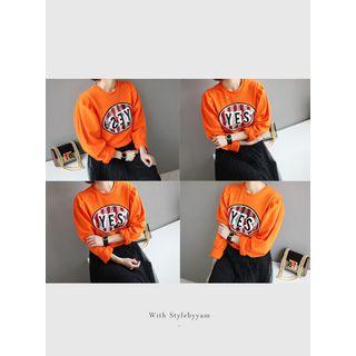 Logo-sequined Round-neck Sweatshirt