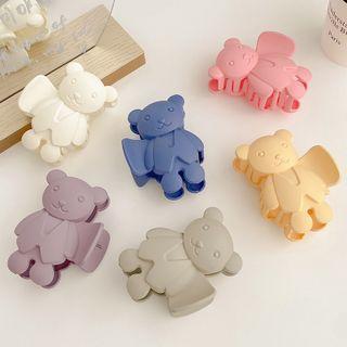 Bear Resin Hair Clamp