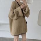 Oversize Rib-knit Sweater