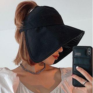 Plain Velcro Visor Hat