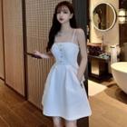 Sleeveless Mini Dress With Pocket