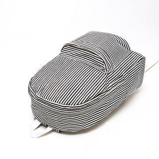 Stripe Canvas Backpack