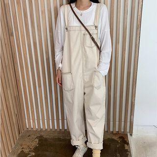 Stitched Overall Baggy Pants / Jeans