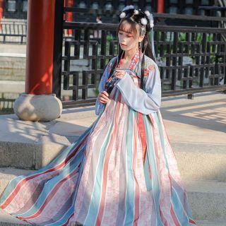 Traditional Chinese Jacket / Top / Maxi Skirt / Set