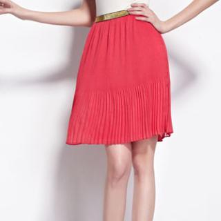Accordion-pleat Skirt