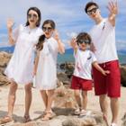 Family Matching Short-sleeve Dress / Short-sleeve T-shirt / Shorts / Set