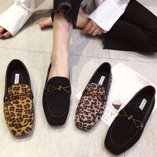 Metal Accent Moccasin