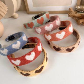 Heart Chenille Hair Band