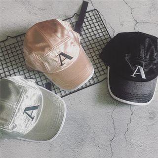 Lettering Shimmer Baseball Cap