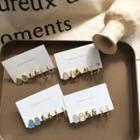3 Pair Set: Alloy / Glaze Earring (assorted Designs)