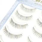 False Eyelashes - 722 Set Of 5 Pair - Black - One Size