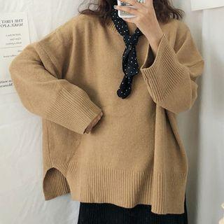 Oversize Flared-sleeve Sweater