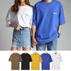 Couple California Embroidered T-shirt