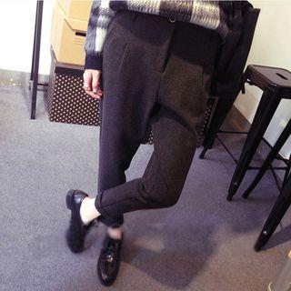 Woolen Tapered Pants