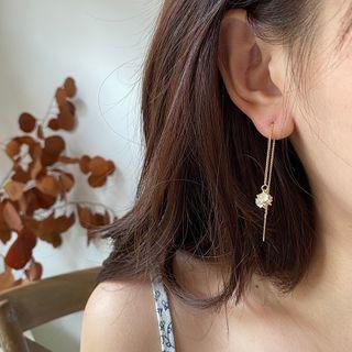 Gemstone Dangle Earring 1 Pair - One Size