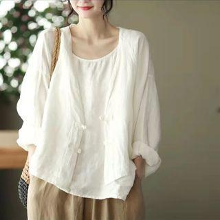 Frog-button Light Jacket