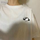 Panda Embroidered Short-sleeve T-shirt