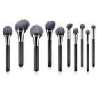 Set Of 10: Makeup Brush 10 Pcs - T-10-176 - As Shown In Figure - One Size