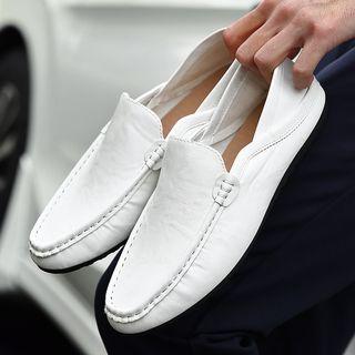 Fuax Leather Loafers