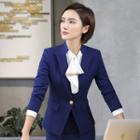 Mock Neck Blouse / Blazer / Pencil Skirt / Dress Pants