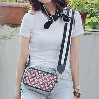 Gingham Shoulder Bag