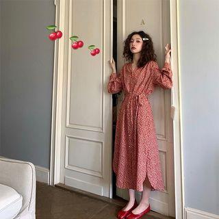 Floral Midi Shirtdress