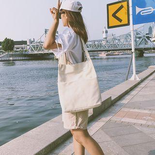 Canvas Plain Shopper Bag