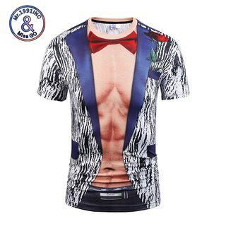 Jacket Print Short-sleeve T-shirt