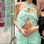 Ruffle Crop Top