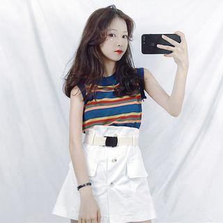 Color Block Tank Top / Skort