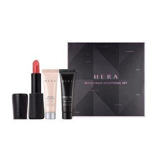 Hera - Rouge Holic Exceptional Set: #235 Mi Amo Seoul + Magic Starter Spf25 Pa++ (#01 Rose) 10ml + Urban Veil Cc Cream Spf40 Pa+++ (#21 Natural Beige) 10ml 3pcs