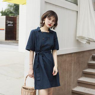 Double-breasted Shirtdress